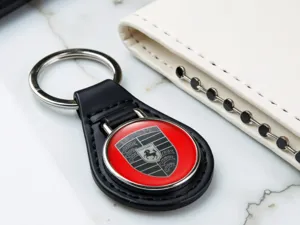 Porsche Leder Schlüssel Portemonnaie Robust Design Luxus Limit